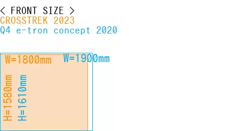 #CROSSTREK 2023 + Q4 e-tron concept 2020
